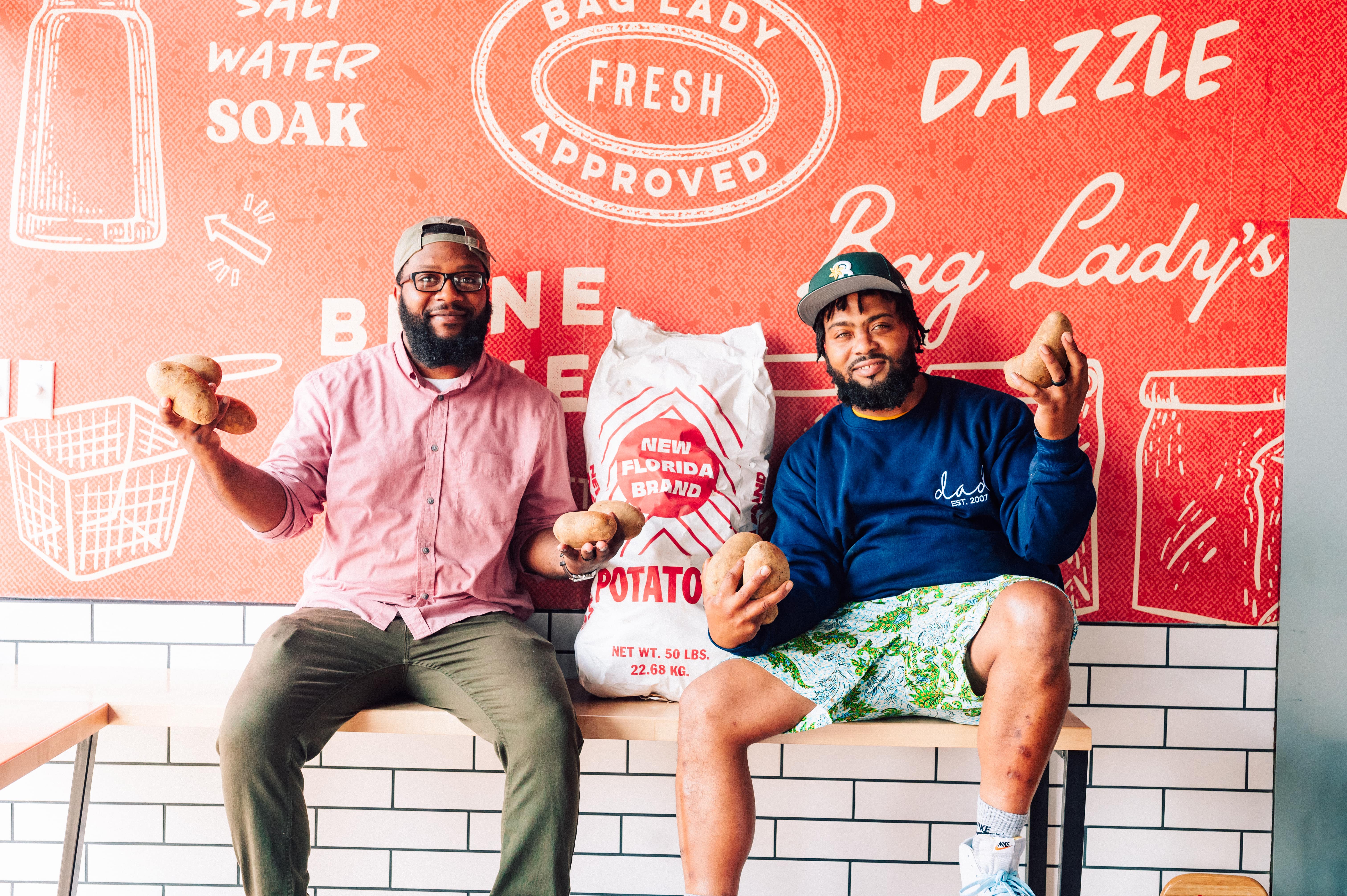 Brandon and James Littleton, Bag Lady's Fry Joint founders